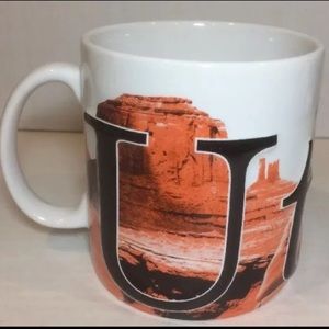 UTAH “3D” Large Coffee Mug Cup 18oz